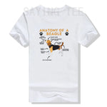 Load image into Gallery viewer, Funny Beagle Anatomy T-Shirt – Cute Dog Lover Gift Tee for Pet Moms

