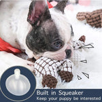 Load image into Gallery viewer, Durable Donkey-Shaped Plush Squeaky Dog Chew &amp; Training Toy
