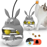 Load image into Gallery viewer, ATUBAN Interactive Cat Feeder - Treat Dispenser with Sounding Bell
