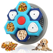 Slow Feeder Dog Toy Interactive Puzzle Bowl for Puppy IQ & Slow Eating Training