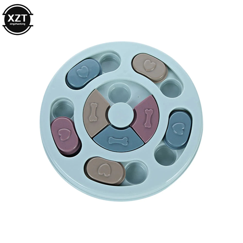 Interactive Slow Feeder Puzzle Toy – Boost Puppy IQ & Training Bowl