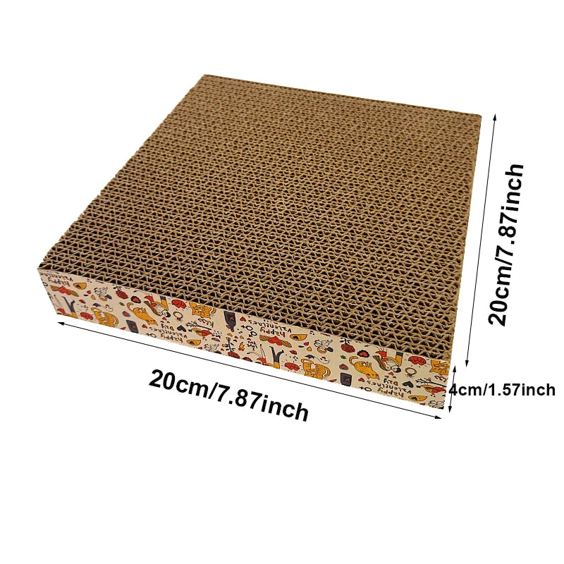 Cat Scratching Board – Corrugated Cardboard Pad for Nail Care