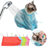Load image into Gallery viewer, Breathable Mesh Cat Bathing &amp; Grooming Bag – Adjustable Anti-Scratch
