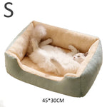 Load image into Gallery viewer, Pet Bed Basket - Comfortable Cushion House for Cats &amp; Dogs
